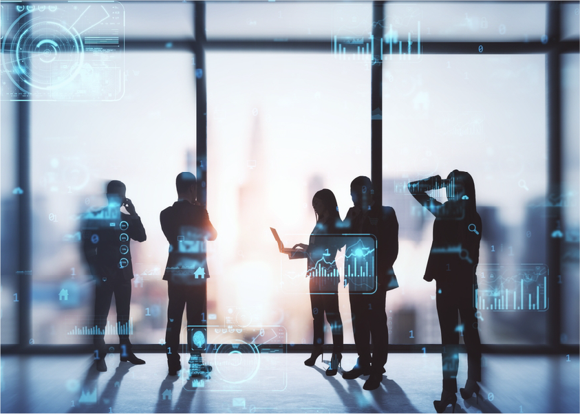 Fresh dates on palm tree